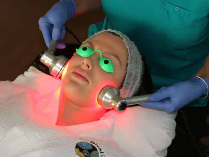 LED light skin treatment at Skinspirations